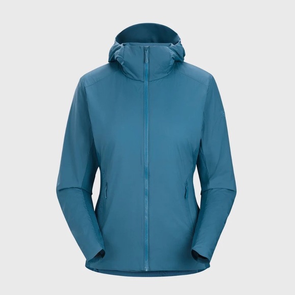 Arc’teryx Atom Lightweight Serene Blue Hoodie Women’s Size Medium - Picture 2 of 10